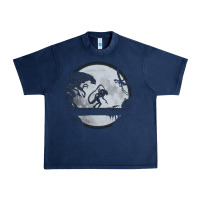 Navy alien mata Urban Heavy Tee - artisFamous