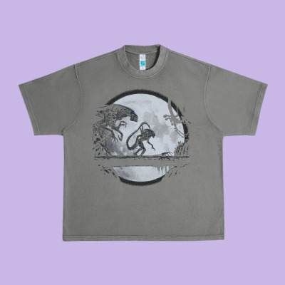 Alien Mata Urban Heavy Tee Designed By Artisfamous