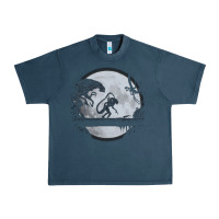 Midnight Navy alien mata Urban Heavy Tee - artisFamous