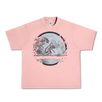 Salmon alien mata Urban Heavy Tee - artisFamous
