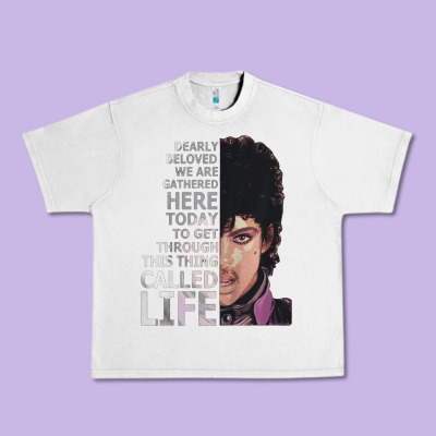 Dearly Beloved We Are Gathered Here Urban Heavy Tee Designed By Artisfamous