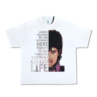 White dearly beloved we are gathered here Urban Heavy Tee - artisFamous