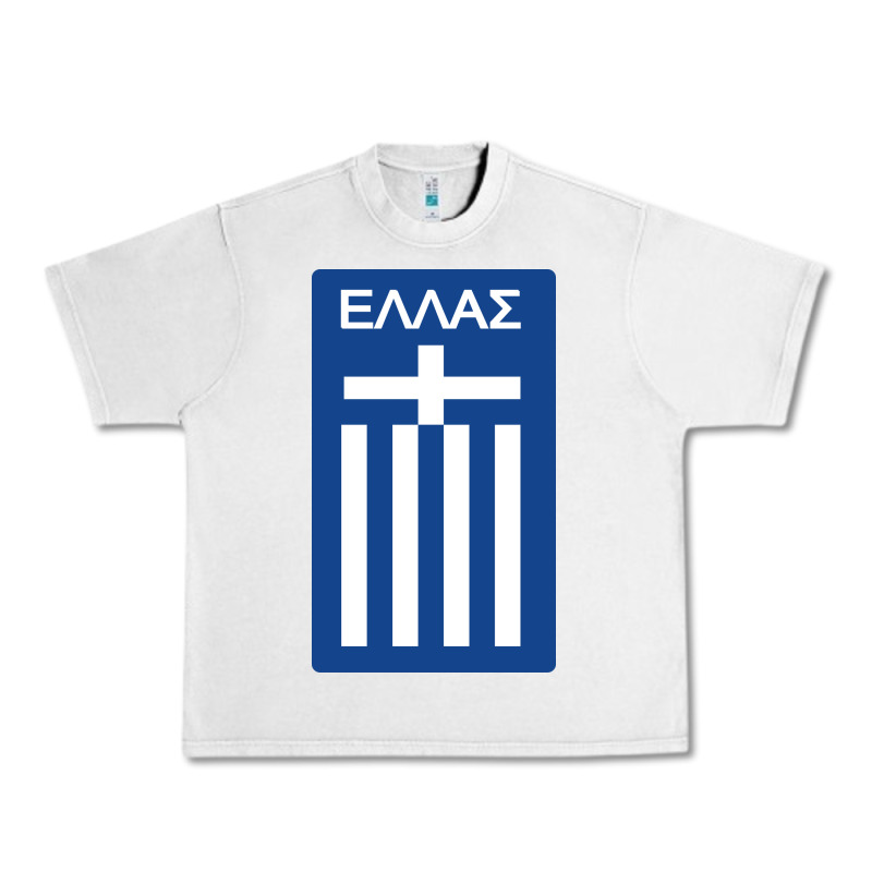 Greece National Football Urban Heavy Tee by artisFamous | Teevron