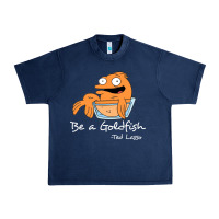 Navy be a goldfish ted losso Urban Heavy Tee - artisFamous