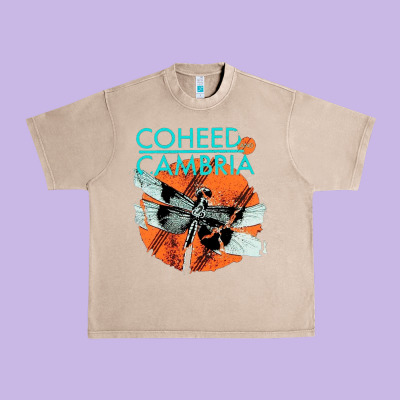 Coheed And Cambria Urban Heavy Tee Designed By Artisfamous