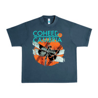 Midnight Navy coheed and cambria Urban Heavy Tee - artisFamous