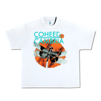 White coheed and cambria Urban Heavy Tee - artisFamous