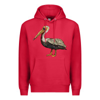 Cardinal louisiana state bird pelican Premium Hoodie - BarkalooDesign