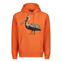 Carrot louisiana state bird pelican Premium Hoodie - BarkalooDesign