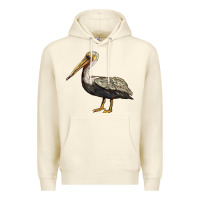 Sandshell louisiana state bird pelican Premium Hoodie - BarkalooDesign