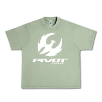 Oil Green pivot cycles Urban Heavy Tee - artisFamous