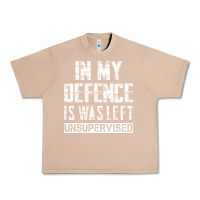Burro in my defence i was left unsupervised Urban Heavy Tee - artisFamous