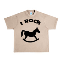 French Oak i rock funny Urban Heavy Tee - artisFamous
