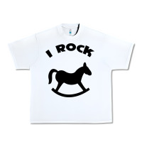 White i rock funny Urban Heavy Tee - artisFamous