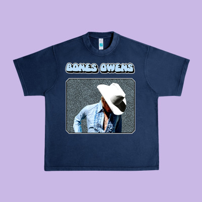 Bones Owens Urban Heavy Tee Designed By Artisfamous
