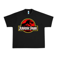 Black jurassicc park cartoon Urban Heavy Tee - artisFamous