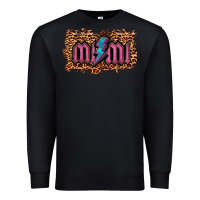 Black Leopard Mimi Lightning Premium Sweatshirt - RanaPortraitStore