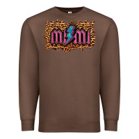 Chestnut Leopard Mimi Lightning Premium Sweatshirt - RanaPortraitStore