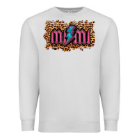 Dove Grey Leopard Mimi Lightning Premium Sweatshirt - RanaPortraitStore
