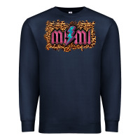 Navy Leopard Mimi Lightning Premium Sweatshirt - RanaPortraitStore