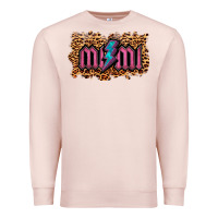 Pale Pink Leopard Mimi Lightning Premium Sweatshirt - RanaPortraitStore