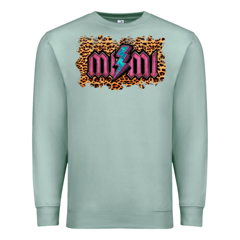 Leopard Mimi Lightning Premium Sweatshirt by RanaPortraitStore | Teevron