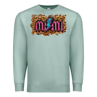 Seafoam Leopard Mimi Lightning Premium Sweatshirt - RanaPortraitStore