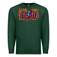 Sports Green Leopard Mimi Lightning Premium Sweatshirt - RanaPortraitStore