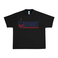 Black uswnt classic Urban Heavy Tee - artisFamous