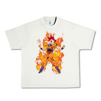 Pistachio goku super sayan Urban Heavy Tee - artisFamous