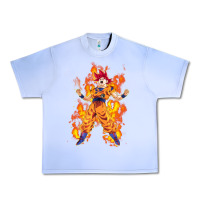 Grape Ice goku super sayan Urban Heavy Tee - artisFamous