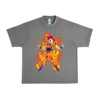 Tornado goku super sayan Urban Heavy Tee - artisFamous