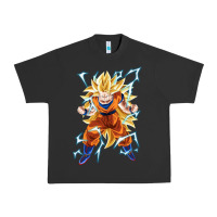 Pigment Black super saiyan Urban Heavy Tee - artisFamous