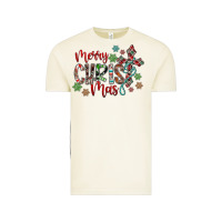 Vintage Arctic Merry Christmas Vintage Tee - CowhideDigitalArt
