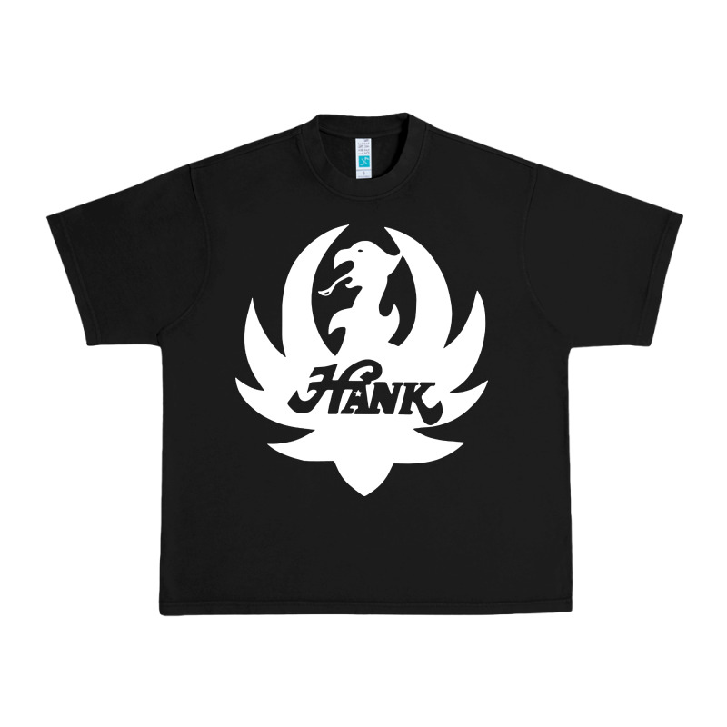 White And Black Hank Art Urban Heavy Tee by artisFamous | Teevron