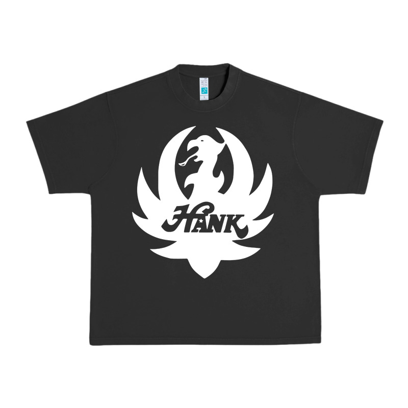 White And Black Hank Art Urban Heavy Tee by artisFamous | Teevron