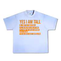 Grape Ice yes i am tall Urban Heavy Tee - artisFamous