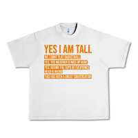 Lunar Rock yes i am tall Urban Heavy Tee - artisFamous