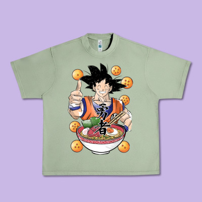 Saiyan Ramen Urban Heavy Tee Designed By Artisfamous