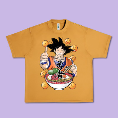 Saiyan Ramen Urban Heavy Tee Designed By Artisfamous