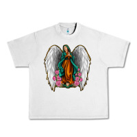Lunar Rock Angel Wing Lady of Guadalupe Urban Heavy Tee - Jasminsmagicworld