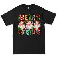Black Merry christmas santa Premium Tee - FaDigitalArtStudio