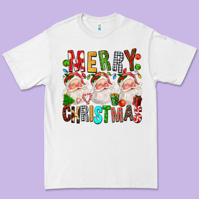 Merry Christmas Santa Premium Tee Designed By Fadigitalartstudio
