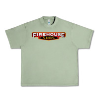 Oil Green firehouse subs Urban Heavy Tee - artisFamous