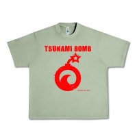 Oil Green tsunami bomb trust no one Urban Heavy Tee - artisFamous