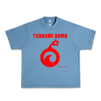 Pebble Blue tsunami bomb trust no one Urban Heavy Tee - artisFamous