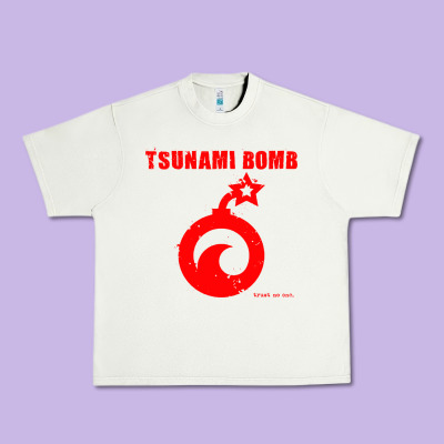 Tsunami Bomb Trust No One Urban Heavy Tee Designed By Artisfamous
