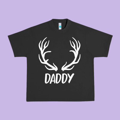 Daddy Deer Urban Heavy Tee Designed By Artisfamous