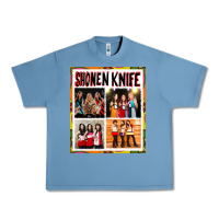 Pebble Blue Shonen knife Urban Heavy Tee - artisFamous