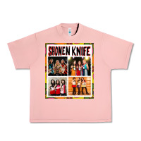 Salmon Shonen knife Urban Heavy Tee - artisFamous